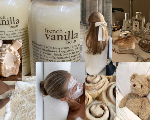 Smell like a fresh cupcake all day 🧁✨🫧 cover photo collage