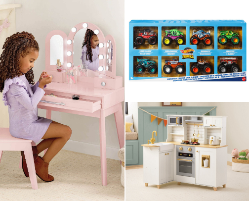 Kid's Toys - That Just Makes Sense (Intentional & Budget Friendly) cover photo collage