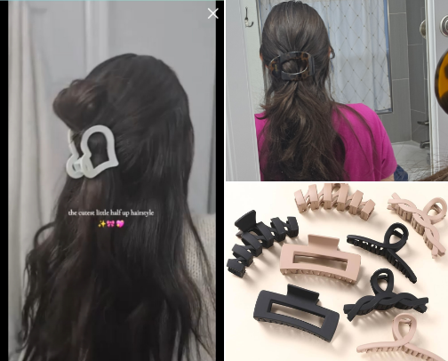 Hair Tools and Accessories cover photo collage