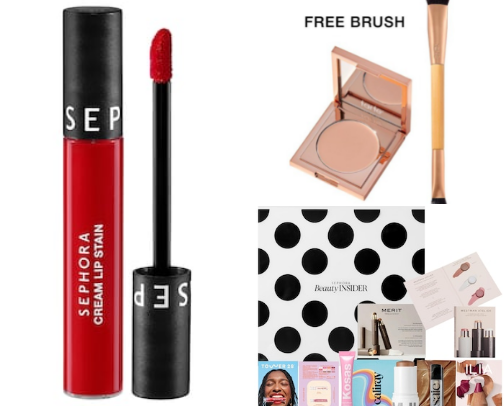 My favorite beauty recs cover photo collage