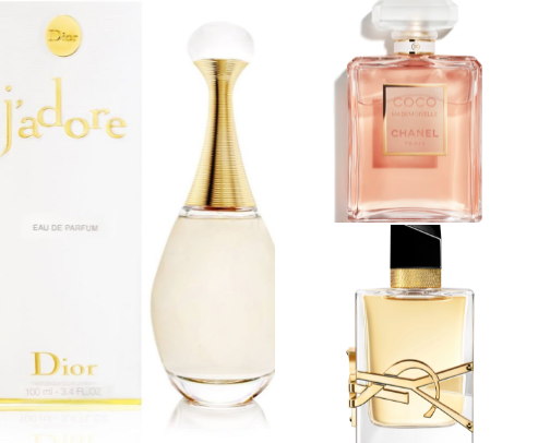 The best perfumes cover photo collage