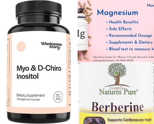 My PCOS Must Haves cover photo collage