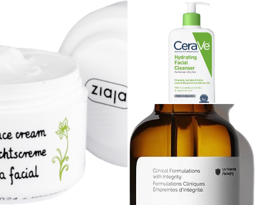 skin care☺️ cover photo collage