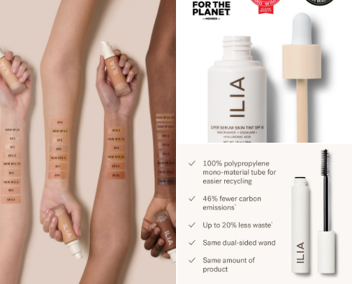 Sulfate-Free and Cruelty-Free Face and Makeup Products from ILIA Beauty cover photo collage