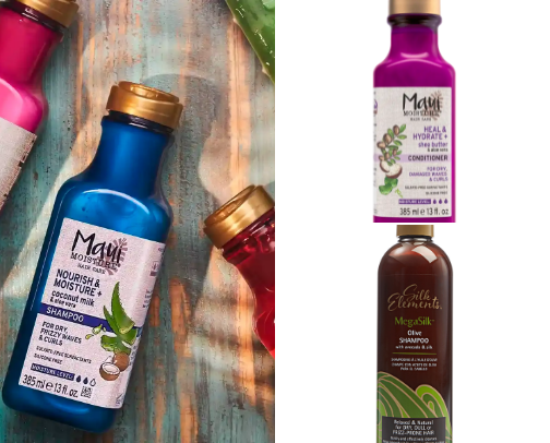 My go to hair products cover photo collage