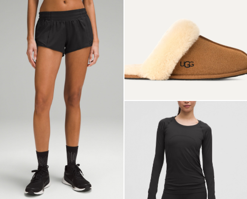 Athletic but cute staples cover photo collage