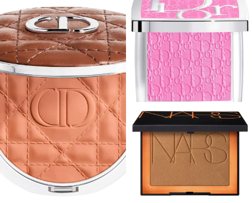 Bronzer & Highlighters cover photo collage