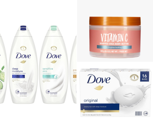 Body care cover photo collage