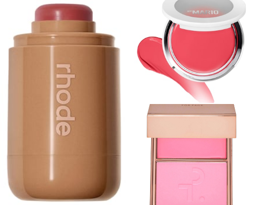 Cream blushes for when you need some extra ✨glow✨ cover photo collage