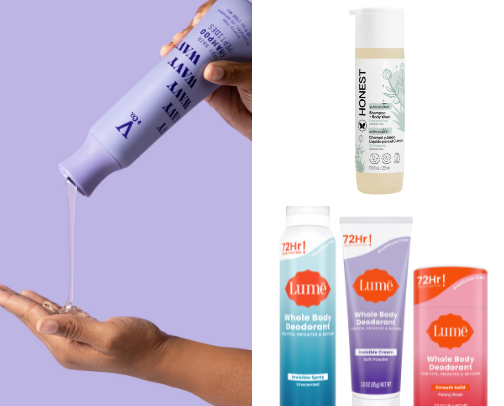 Clean Ingredients: skin, hair and body cover photo collage