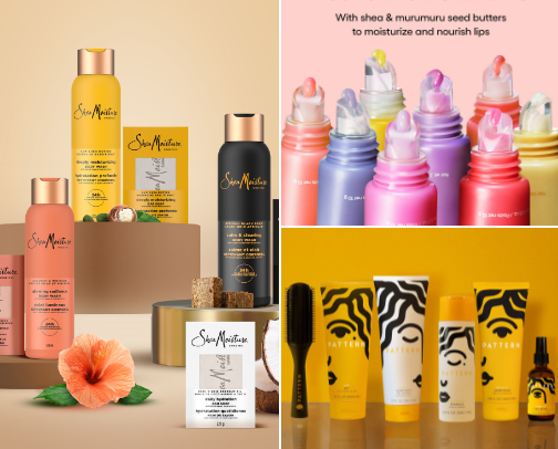 Beauty Products cover photo collage