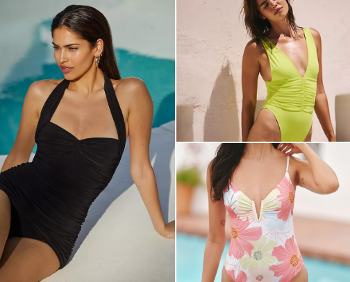 swimsuits and bikinis - summer 2025🌊 cover photo collage