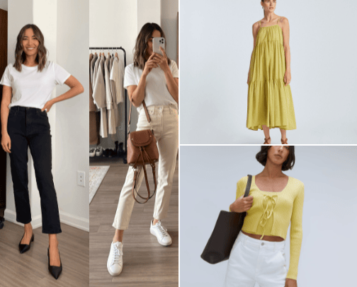 EVERLANE collection 🖤 cover photo collage