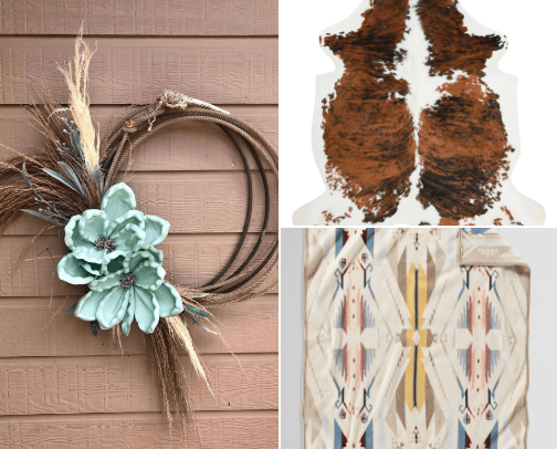 country + western home cover photo collage