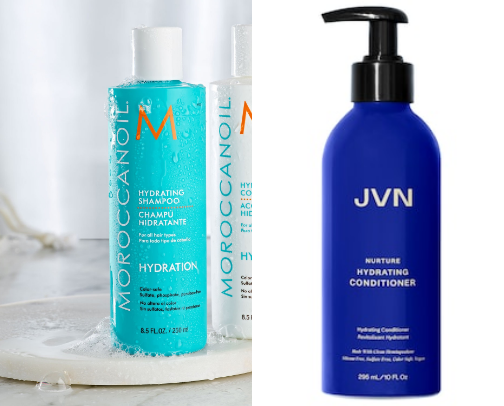 Hair care line cover photo collage