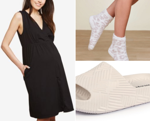 What I had in my hospital bag as a second-time mom cover photo collage