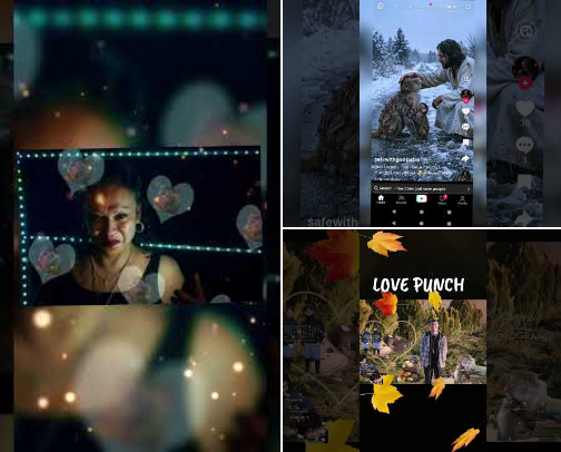 LOVE PUNCH cover photo collage