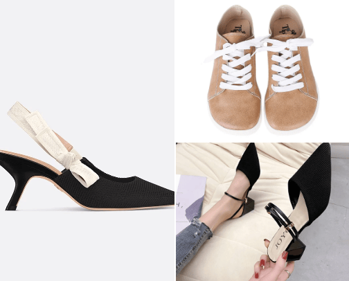 shoes cover photo collage