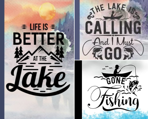 Notebooks for the outdoorsman/woman in your life cover photo collage