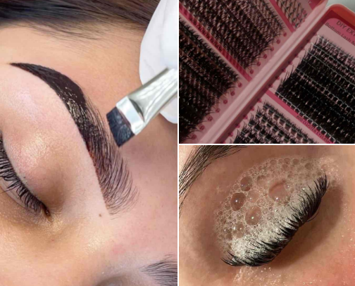 Low maintenance to look high maintenance 😏🎀 cover photo collage