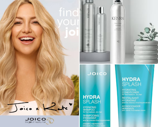 Hair products cover photo collage