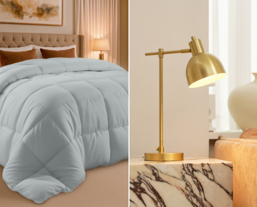 Cozy Bedroom & Sleep Essentials cover photo collage