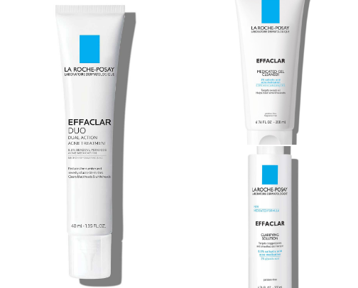 The BEST acne fighting products 🔝💛 cover photo collage