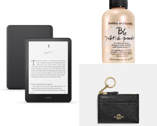 purse essentials cover photo collage