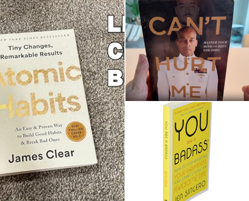 Top self-help and Motivation Books cover photo collage