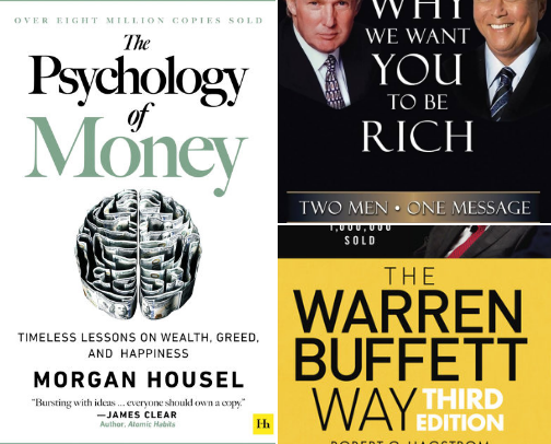 my favorite book on studying finance cover photo collage