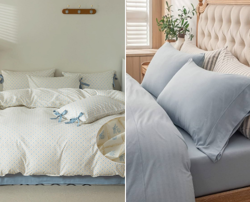 Sweet Dreams: Must-Have Bedding cover photo collage