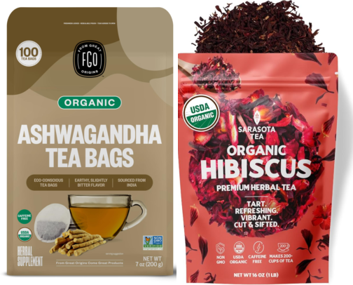 Menopause Relief & Wellness | Herbal Teas, Hormonal Balance, Stress Relief & Self-Care cover photo collage