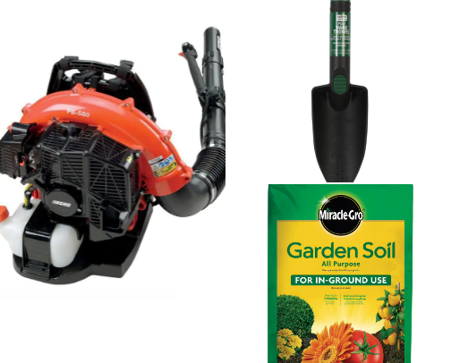 Home and gardening accessories cover photo collage