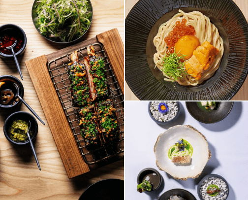 Bay Area Restaurant Recommendations cover photo collage