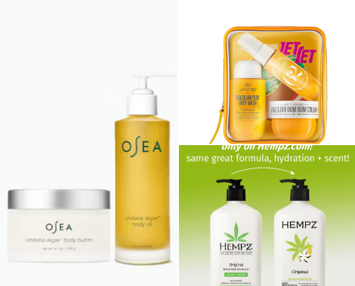 The Best Body Care 💚🌊 cover photo collage