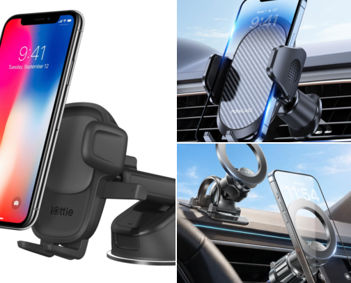 Phone Holders That Stopped Me From Fumbling My GPS While Driving cover photo collage