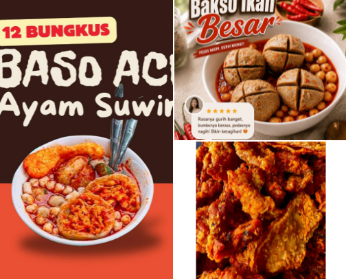 Makanan Favorit Aku 🍕✨ cek👇 cover photo collage