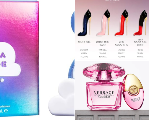 Best fragnances cover photo collage