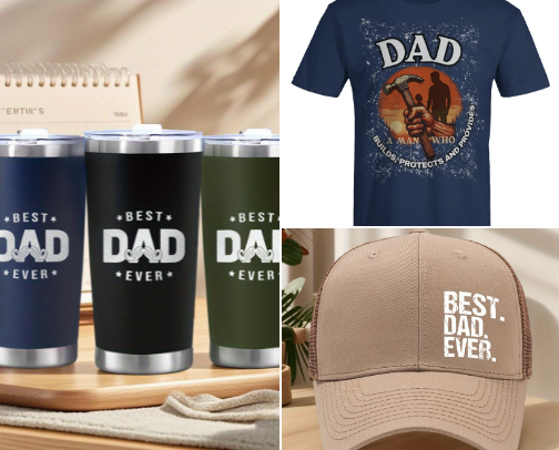 Gift Ideas for Dad cover photo collage
