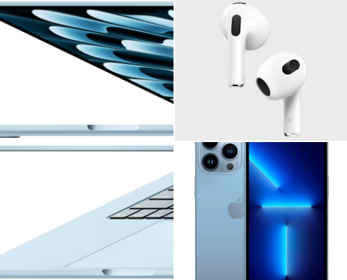 Electronics cover photo collage