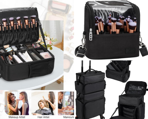 Makeup artist essentials cover photo collage