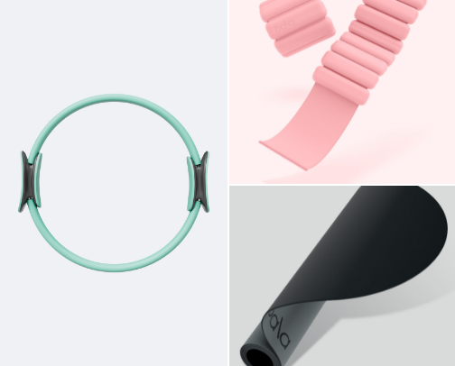 At Home Pilates Starter pack (for you to lock in) cover photo collage