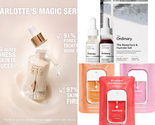 skincare✨️ cover photo collage