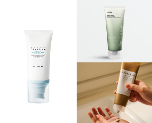 College student hygiene routine cover photo collage