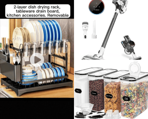 Home products that makes life easier! cover photo collage