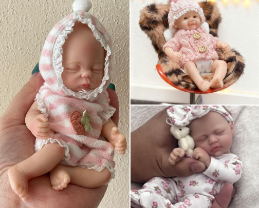 🍼Silicone Baby Doll Deals You dont want to miss cover photo collage