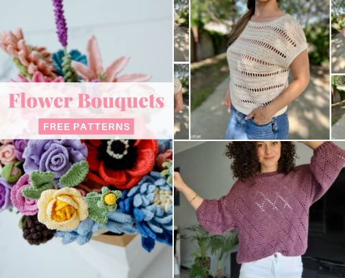 Cute Crochet Patterns cover photo collage