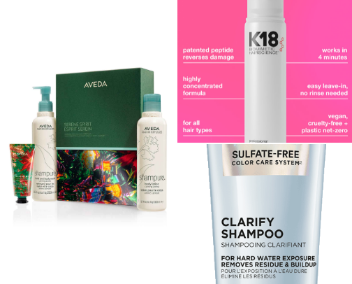 Hair care for bleached fine hair cover photo collage