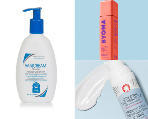 Skin care ✨🧴🫧 cover photo collage