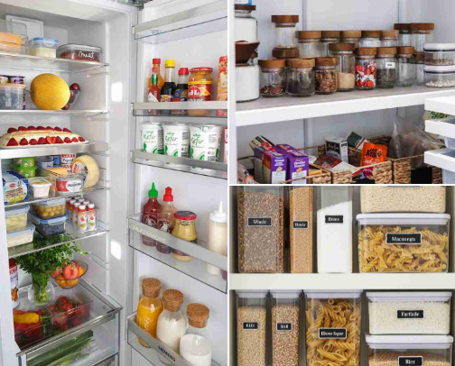 My Must-Have Fridge & Pantry Essentials: Everyday Staples I Can’t Live Without cover photo collage